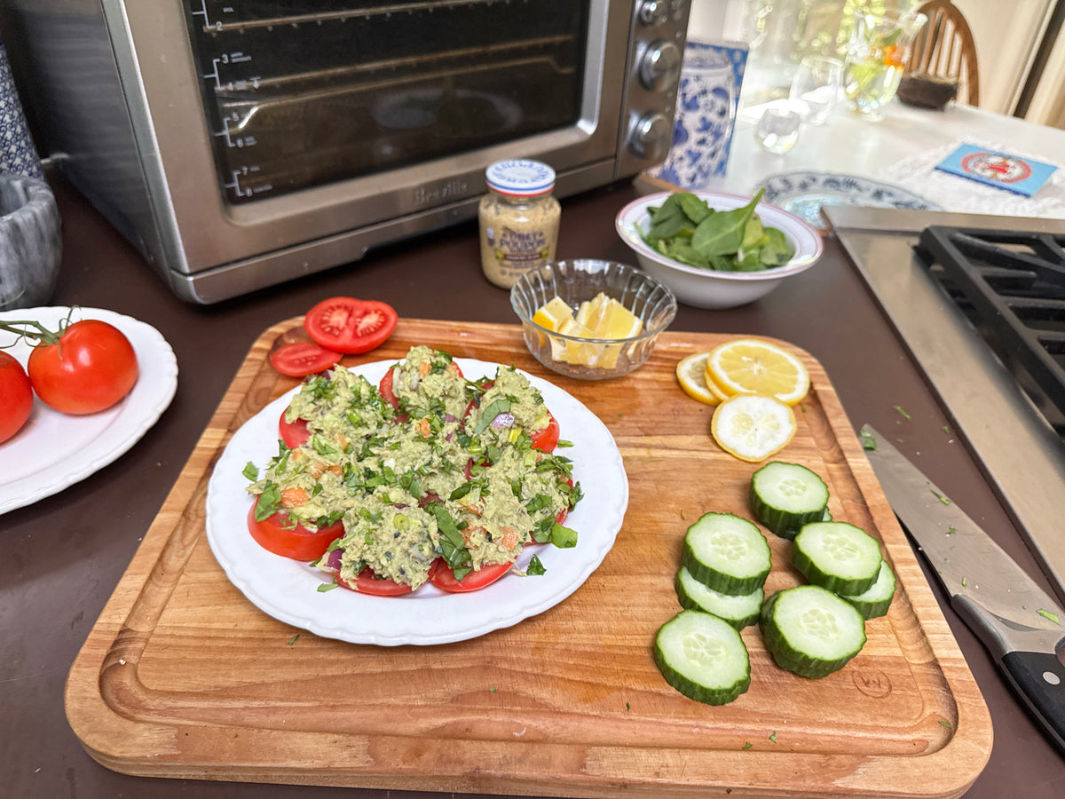 Fette di tonno e avocado gratinate - Corso di cucina